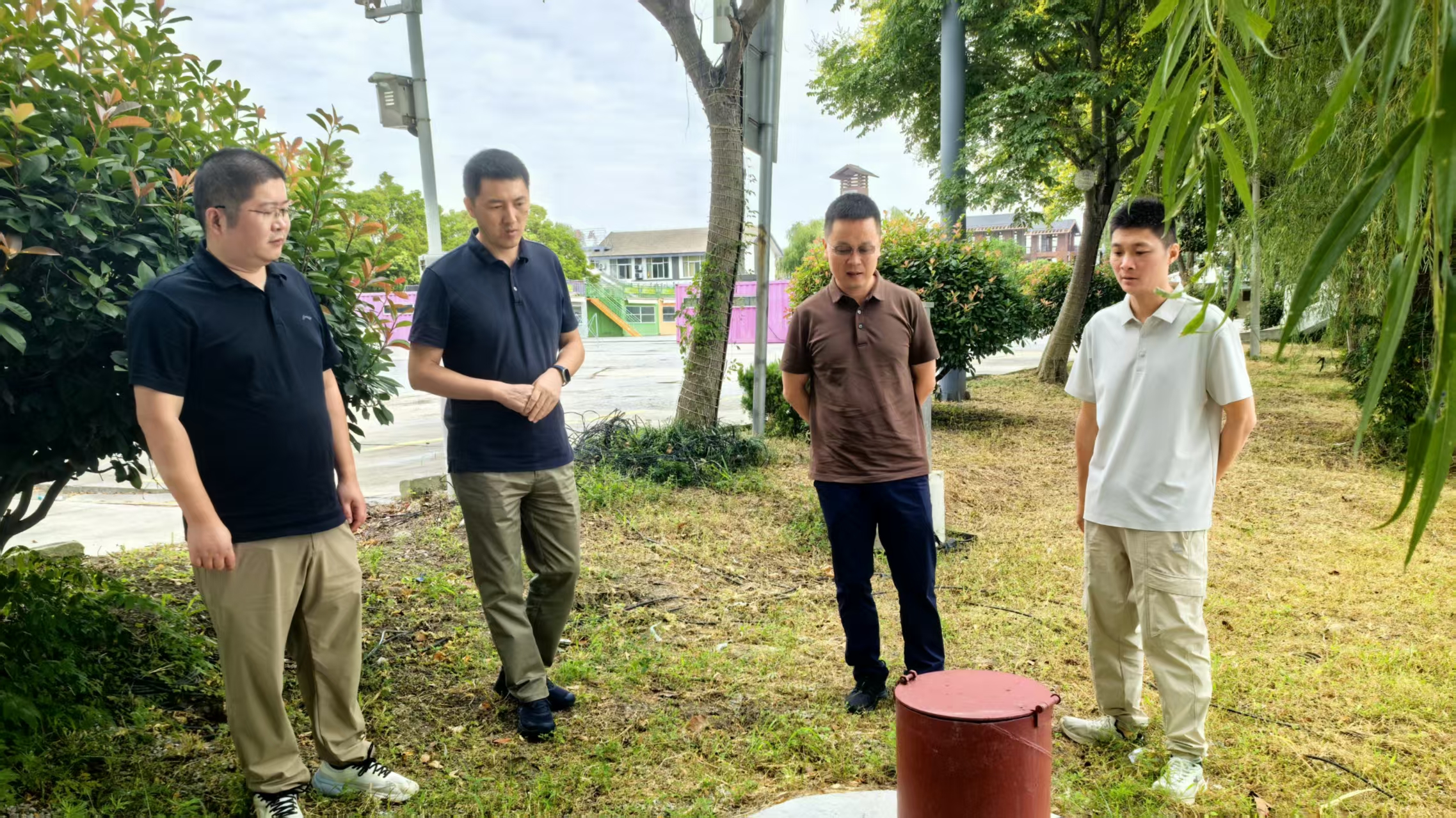 深入一线督导检查 提质赋能促发展--徐明钻带队赴里下河项目现场开展检查指导工作